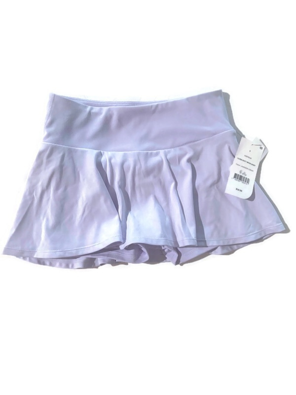 NWT Cotton On Body Ultra Soft Move Skirt Lavender Cream Size Small